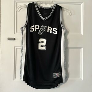San Antonio Spurs women’s sleeveless Jersey.  Leonard 2